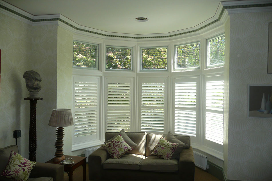 Shutters for Bay Windows